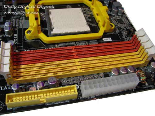  Elitegroup A790GXM-A слоты DIMM 