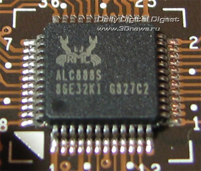  MSI X58 Pro звуковой контроллер 