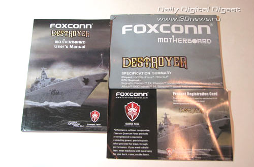  Foxconn Destroyer комплектация 1 