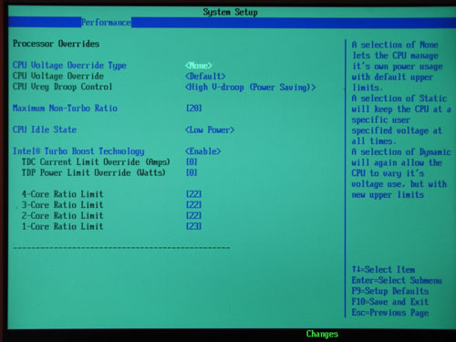  Intel DP55KG настройки разгона 2 