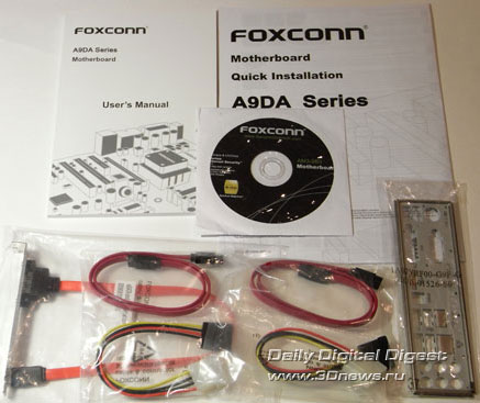  Foxconn A9DA-S комплектация 