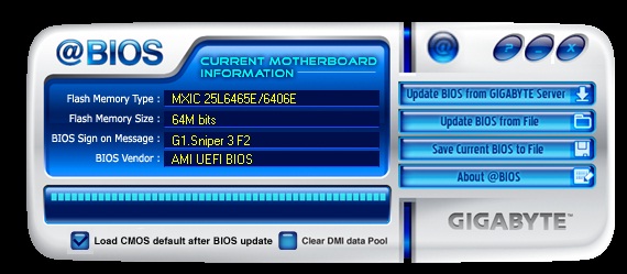  Gigabyte G1.Sniper 3 @BIOS 