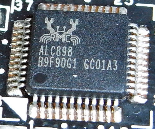  MSI Z77 MPower звуковой контроллер 
