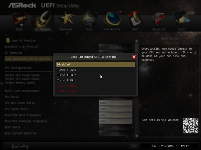  ASRock Z87M OC Formula levelup 