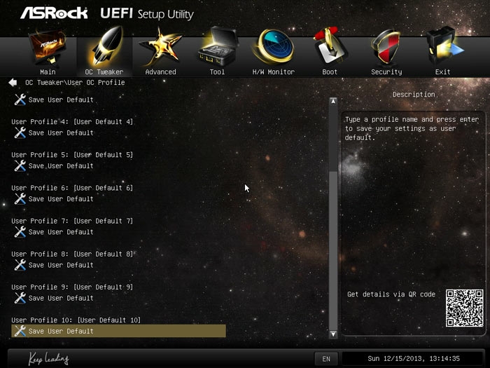  ASRock Z87 OC Formula profiles 