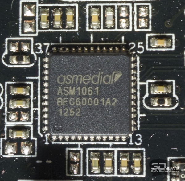  SATA3-контроллер ASMedia ASM1061 