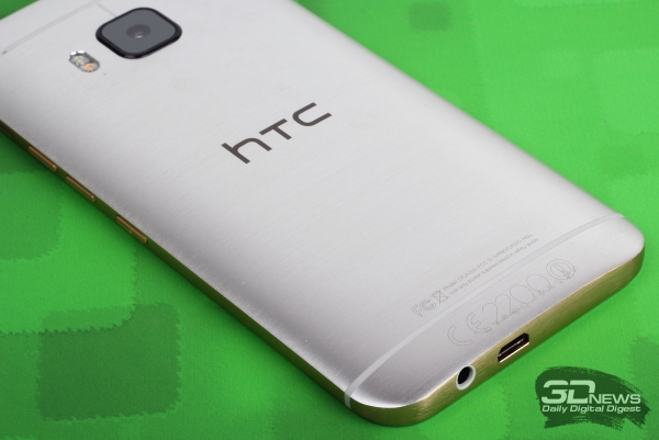  HTC One M9 – боковые торцы 