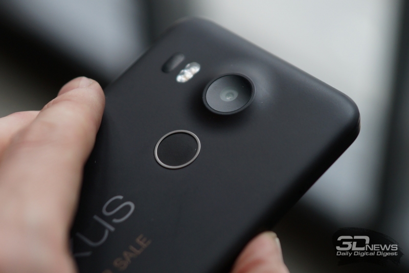  Google Nexus 5X, камера 