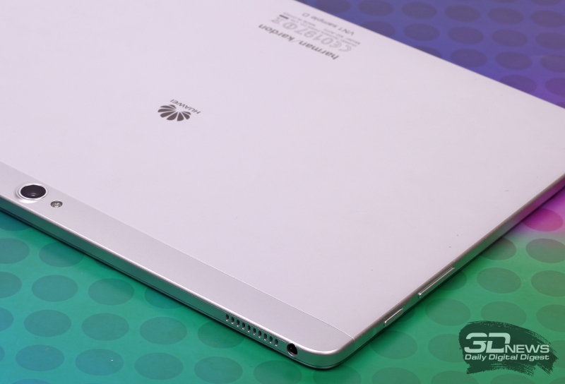  Huawei MediaPad M2 10.0 LTE Premium Edition – аппаратные клавиши 