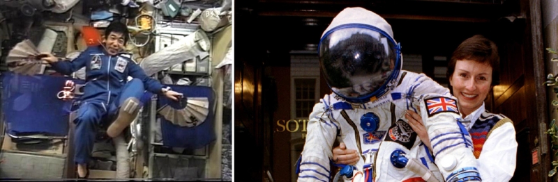  Тоёхиро Акиями и Хелен Шарман – первые коммерческие космонавты 