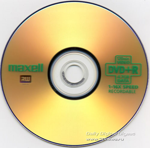  Maxell DVD+R 16x 