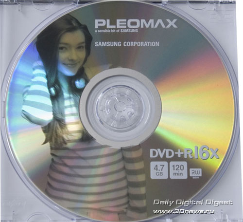  SAMSUNG PLEOMAX DVD+R 16x 