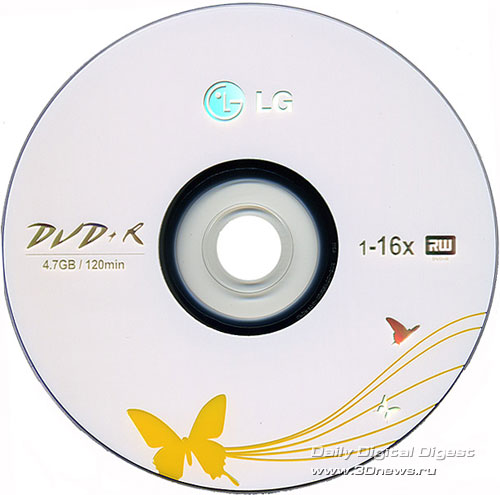  LG DVD+R 16x 