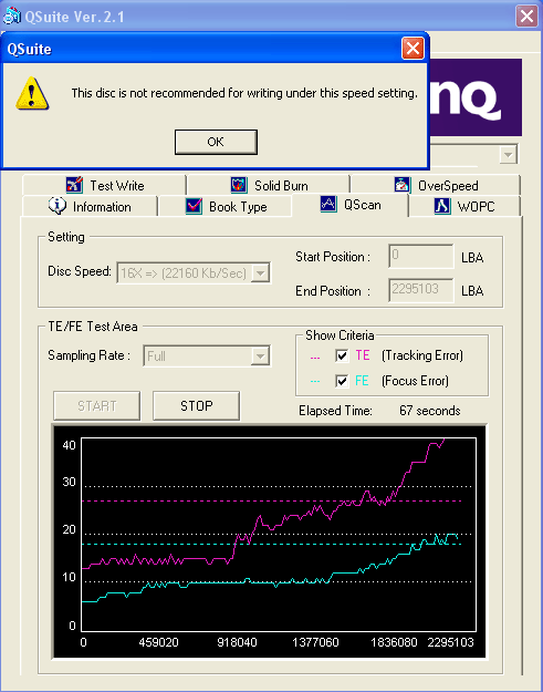  LG DVD+R 16x 