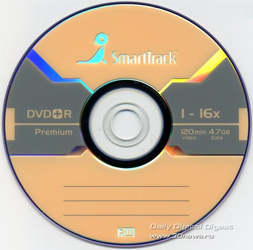  SmartTrack dvd+r 16x 