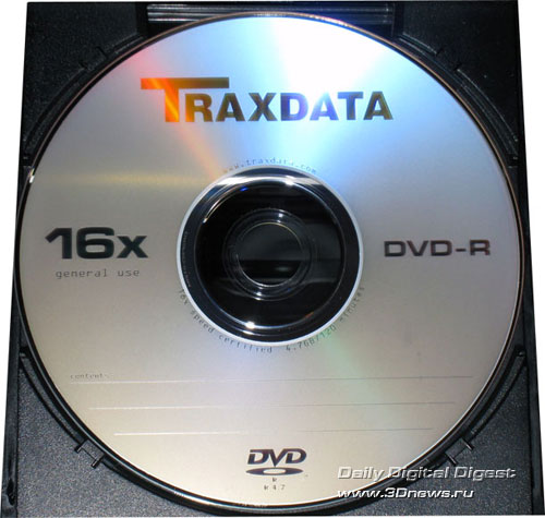  TRAXDATA DVD-R 16x 