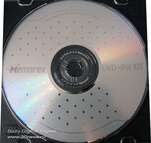  Memorex DVD+RW 4x 