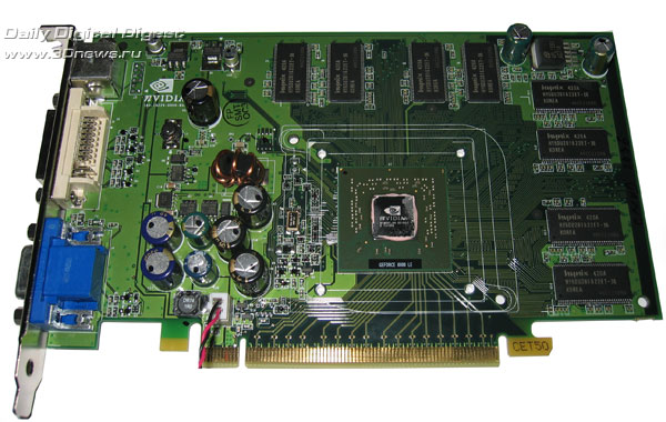  NVIDIA GeForce 6600LE 128Mb 