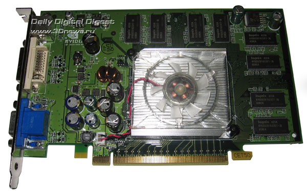  NVIDIA GeForce 6600LE 128Mb 