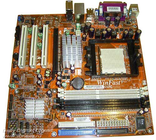  Foxconn 6100K8MA-RS на чипсете nVidia GeForce 6100 