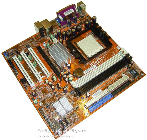  Foxconn WinFast 6100K8MA-RS на чипсете nVidia GeForce 6100 