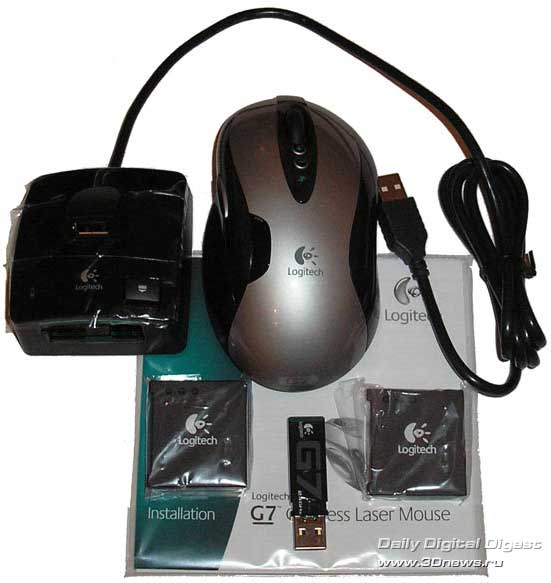  Logitech G7 Laser Cordless Mouse 