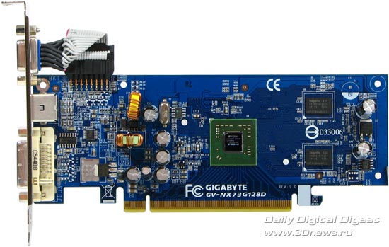  Gigabyte GV-NX73G128D 