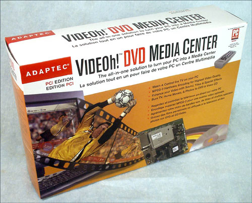  VideOh! DVD Media Center PCI Edition AVC-2410 