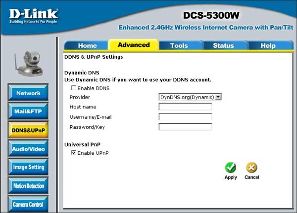  D-LINK DCS-5300 