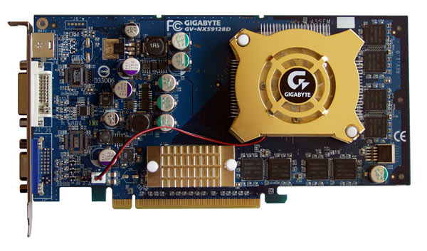  Gigabyte GeForce PCX 5900 Front 