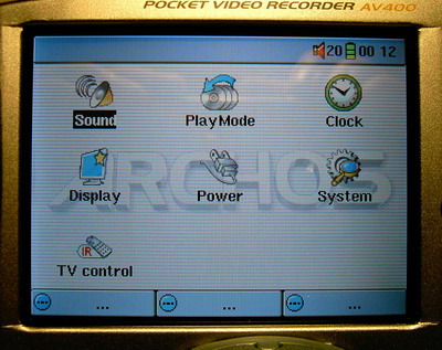  Pocket Video Recorder Archos AV400 