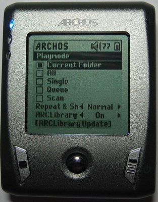  HDD MP3 плеер  Archos  Gmini XS 200 