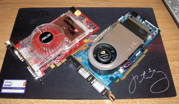 ASUS Radeon X850XT Platinum & ASUS GeForce 6800 Ultra