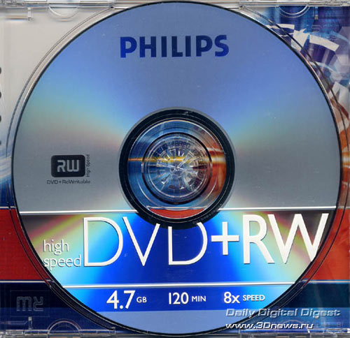  Philips DVD+RW 8x 