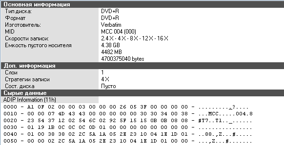  Mirex DVD+R 16x 